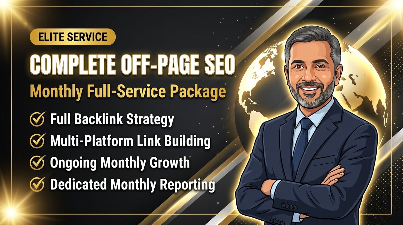 Monthly Off-Page SEO & Dofollow Link Building Man...
