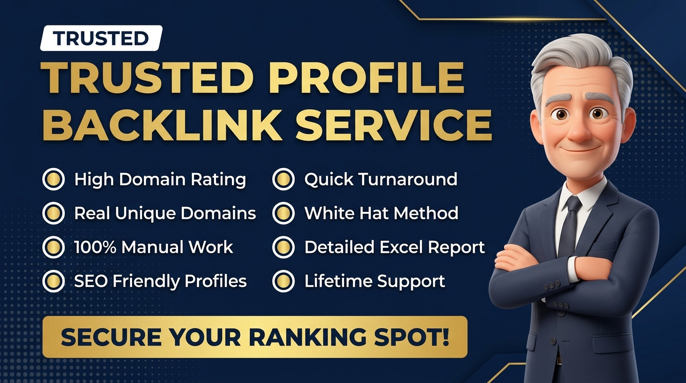 120 Verified Niche Relevant Profile Backlinks from DA 70+ Sites
