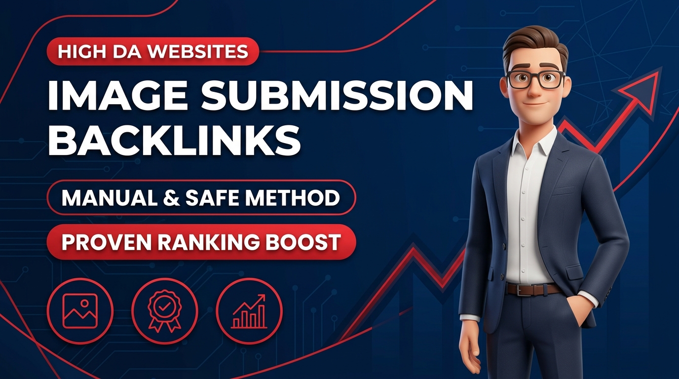 25 High Quality Image Submission Backlinks from Real Authority Websites for Powerful SEO