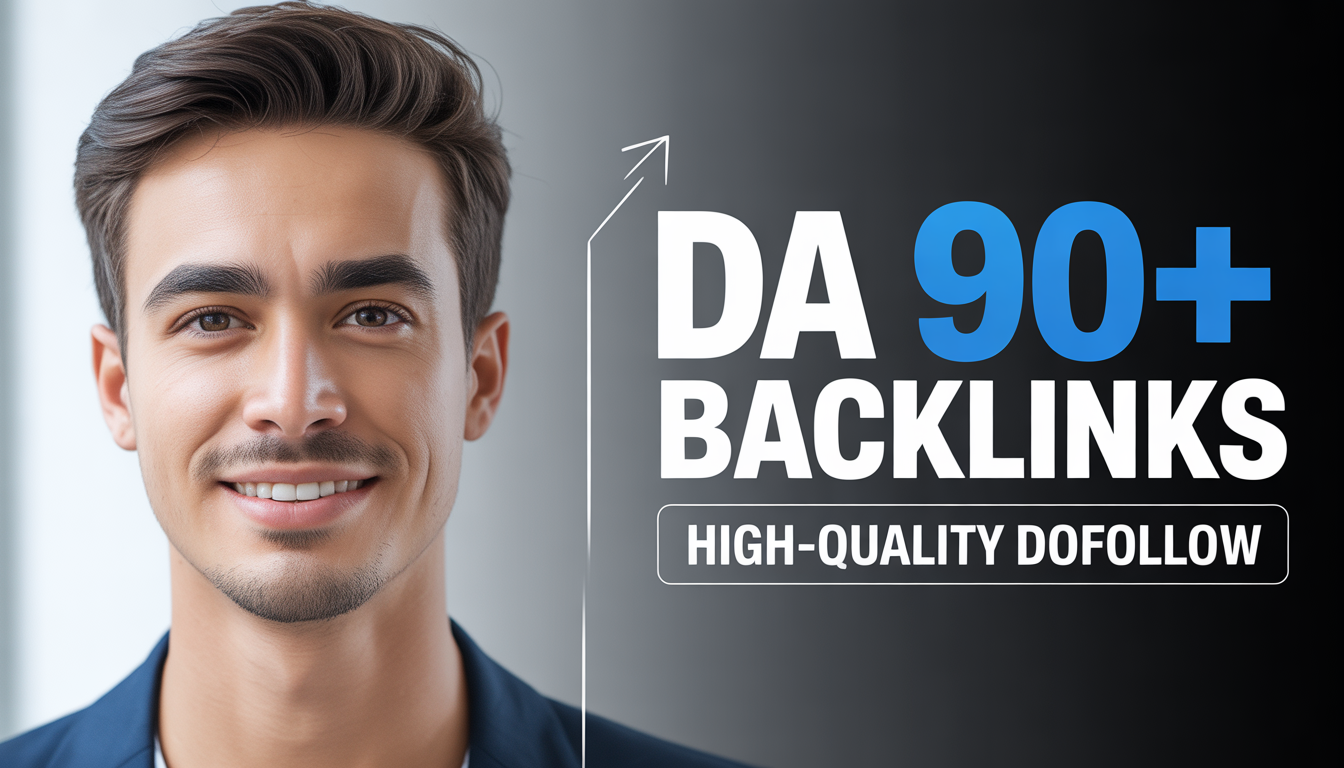 I will provide high authority DA 90 plus 1K SEO dofollow backlinks 