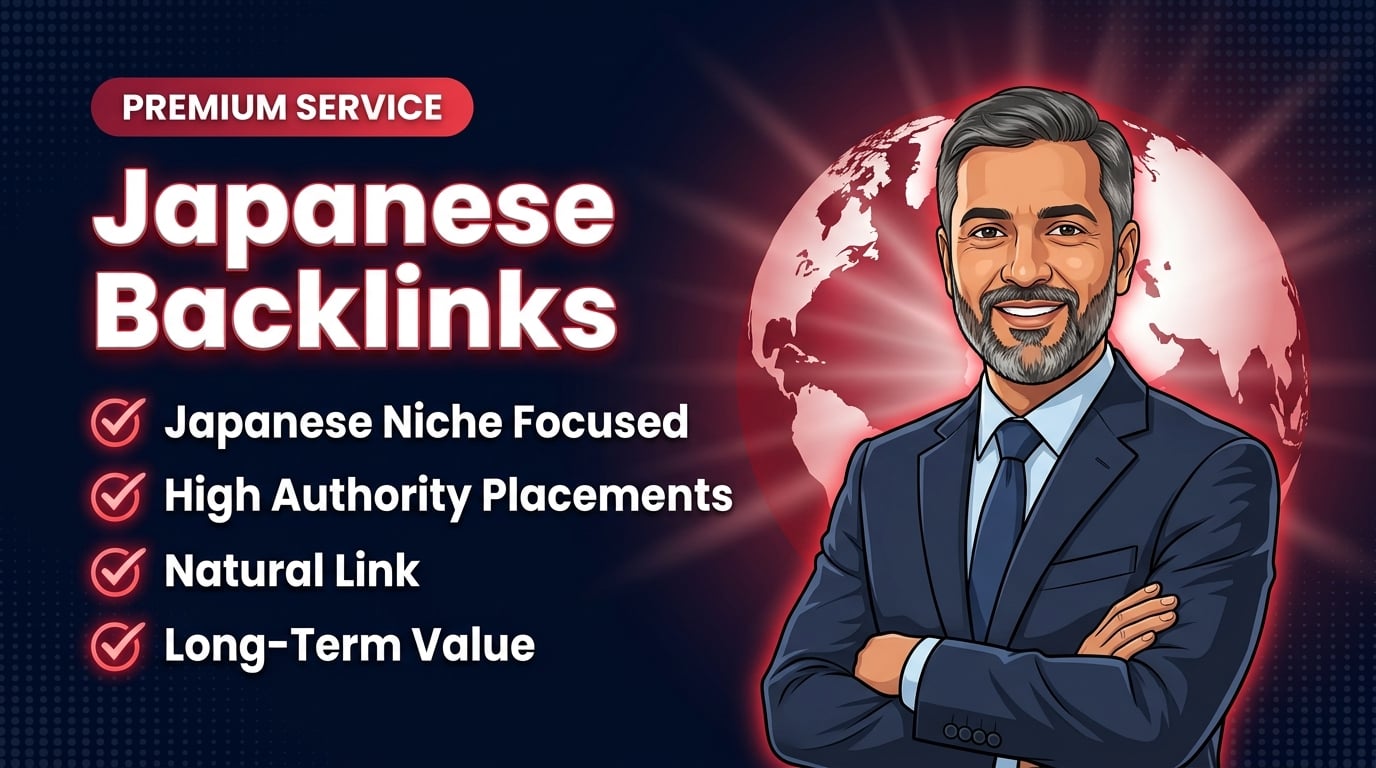 Manually Create TOP 20+ High Quality Japanese Dofollow Backlinks, DA 60 to 93+ for Powerful SEO 