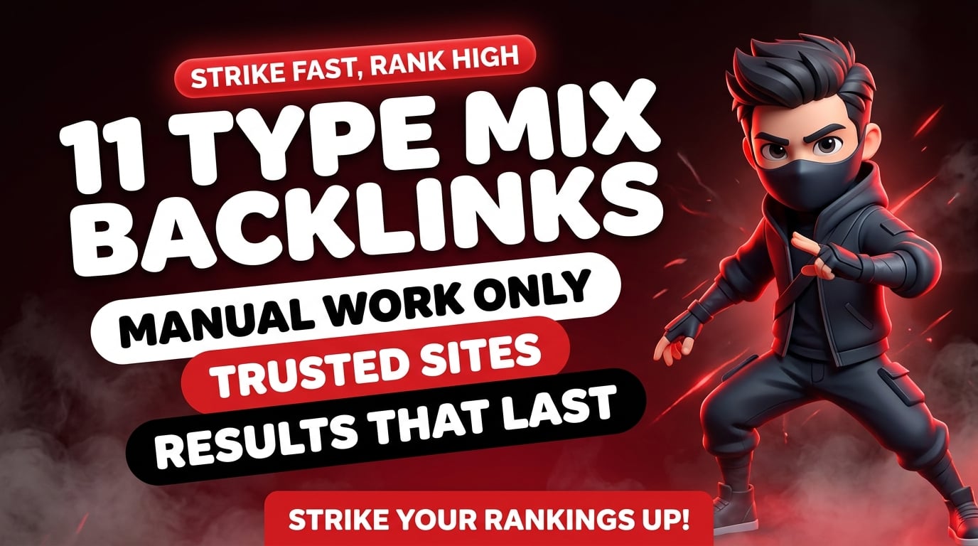 450 High Quality Mix Backlinks &ndash; 11 Type Combo Package for Powerful SEO