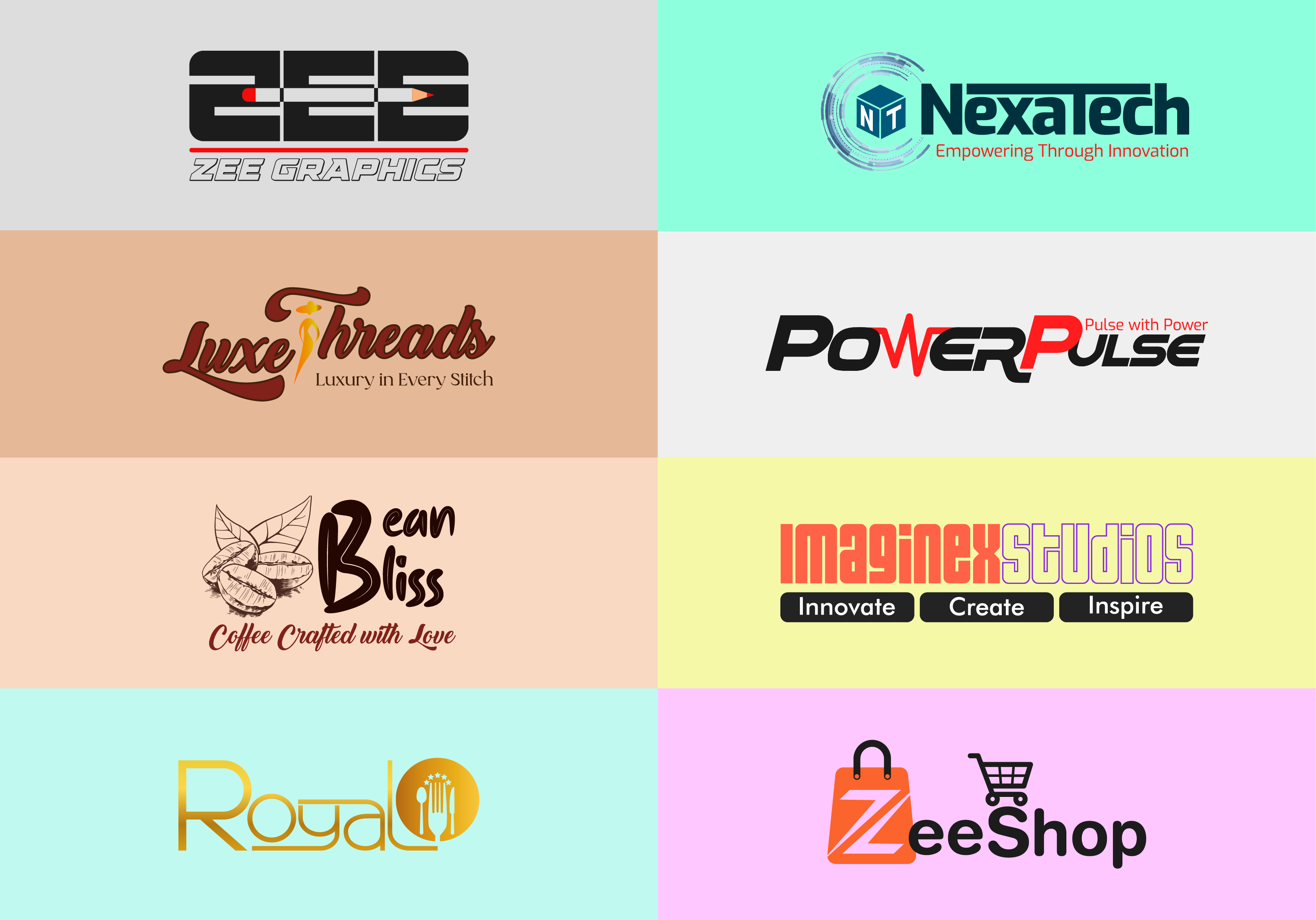 I will design Typographic Abstract logo for you in 2 days