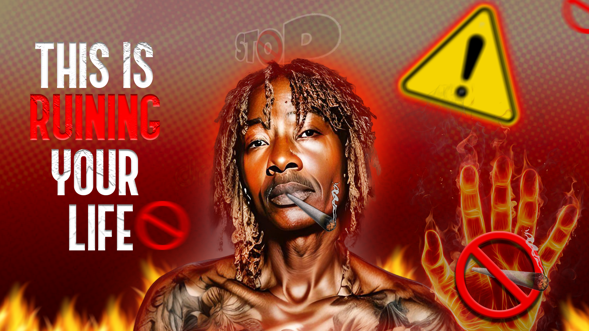 I will create eye catching thumbnails in Harmozi style