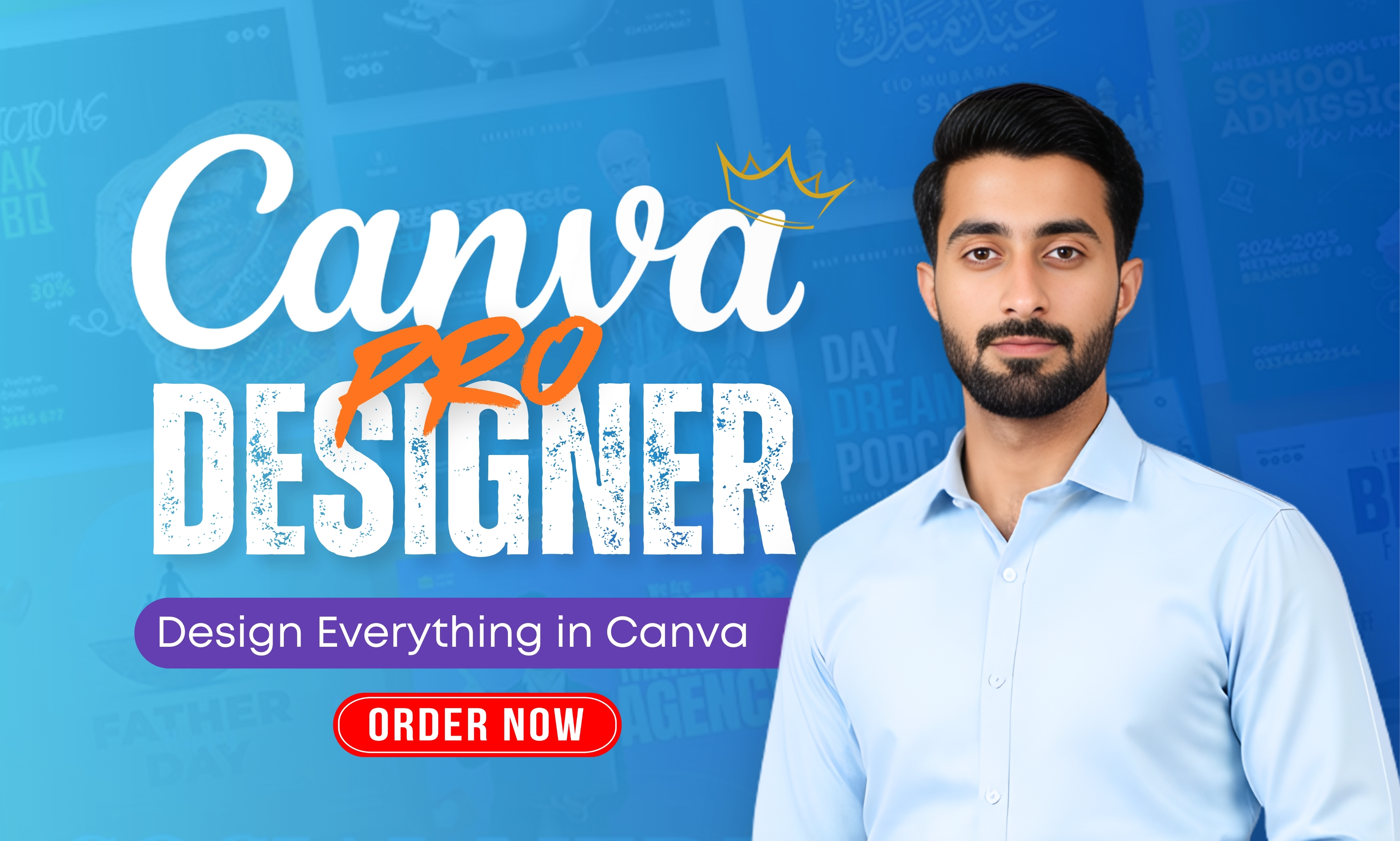 I will be your expert canva virtual assistant for professional designs