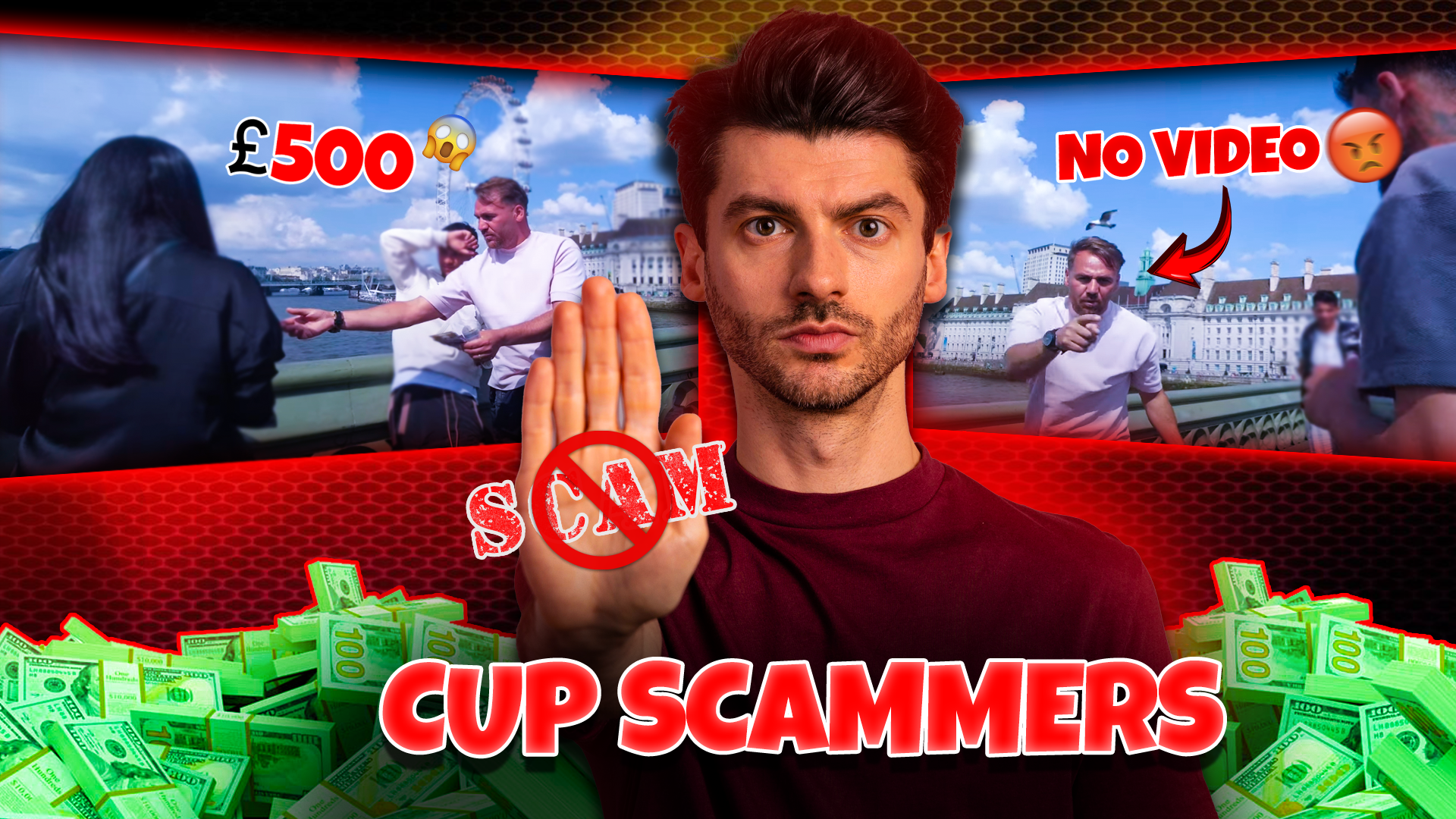 I will create eye catching thumbnails in Harmozi style