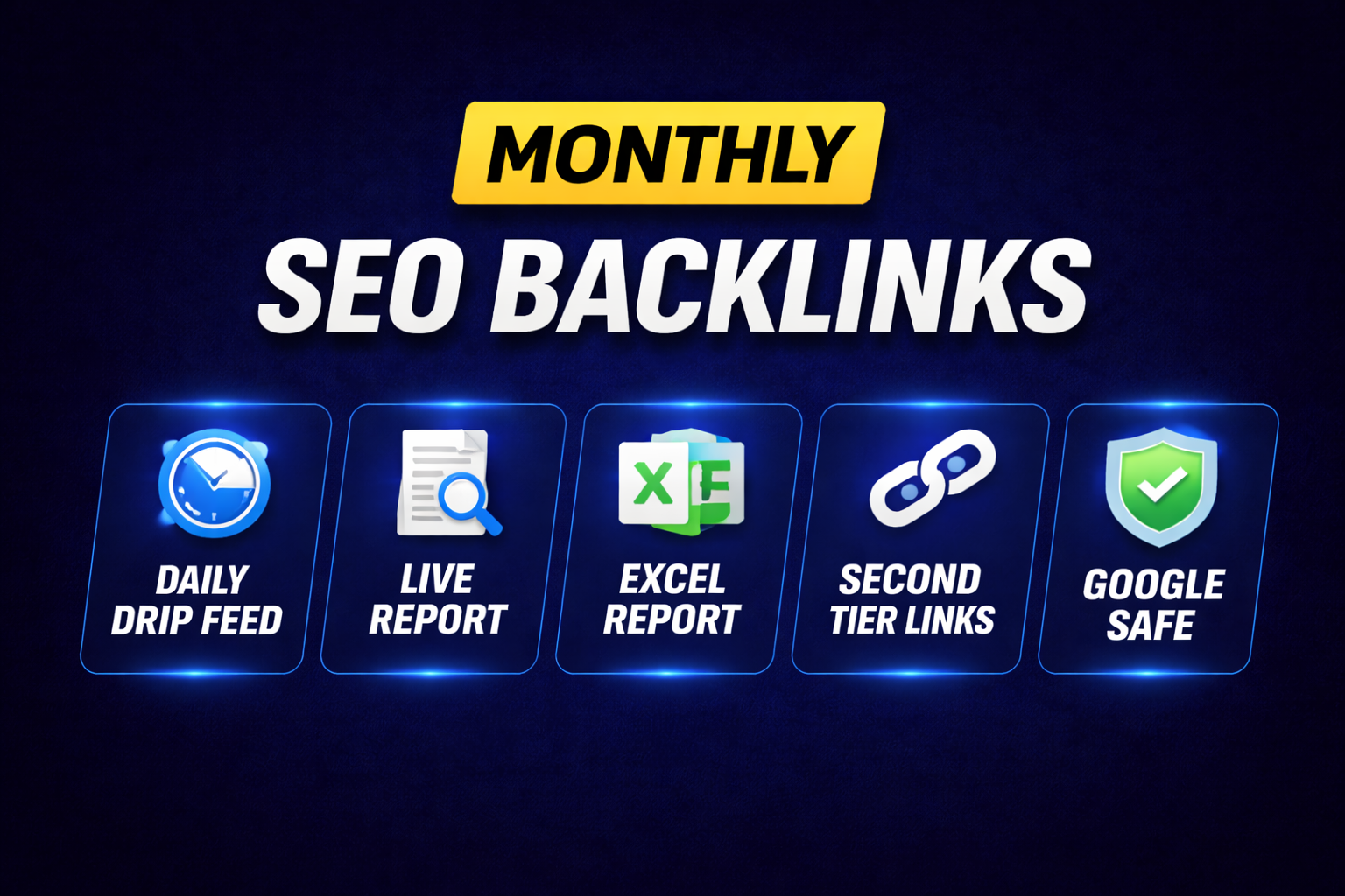 Powerful Monthly Link building First Ranking In Googl...
