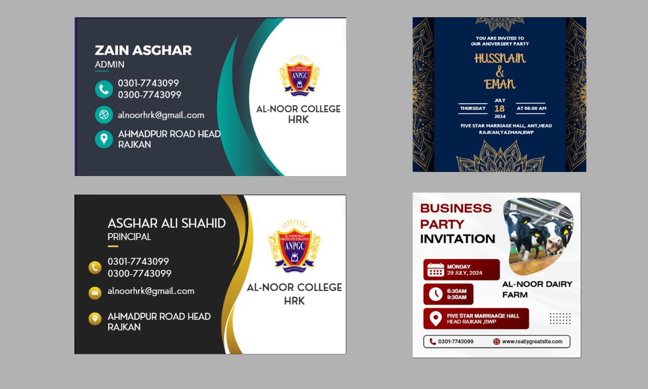 I will design an invitation card for your wedding,anniversery,bussiness party birthdays etc