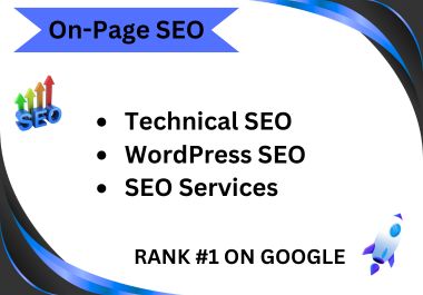 I Will Optimize Your Website with Expert On-Page SEO Services