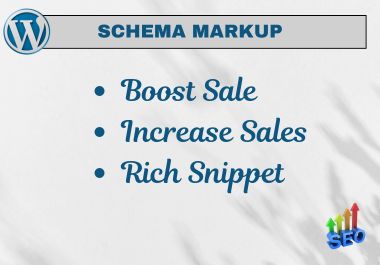 I will optimize your schema markup to boost your website's search presence