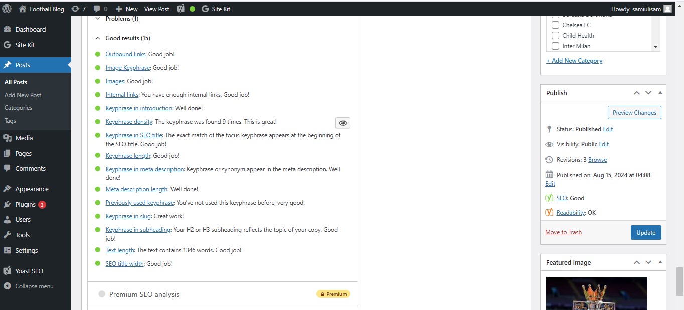 I will write SEO optimized content for your website