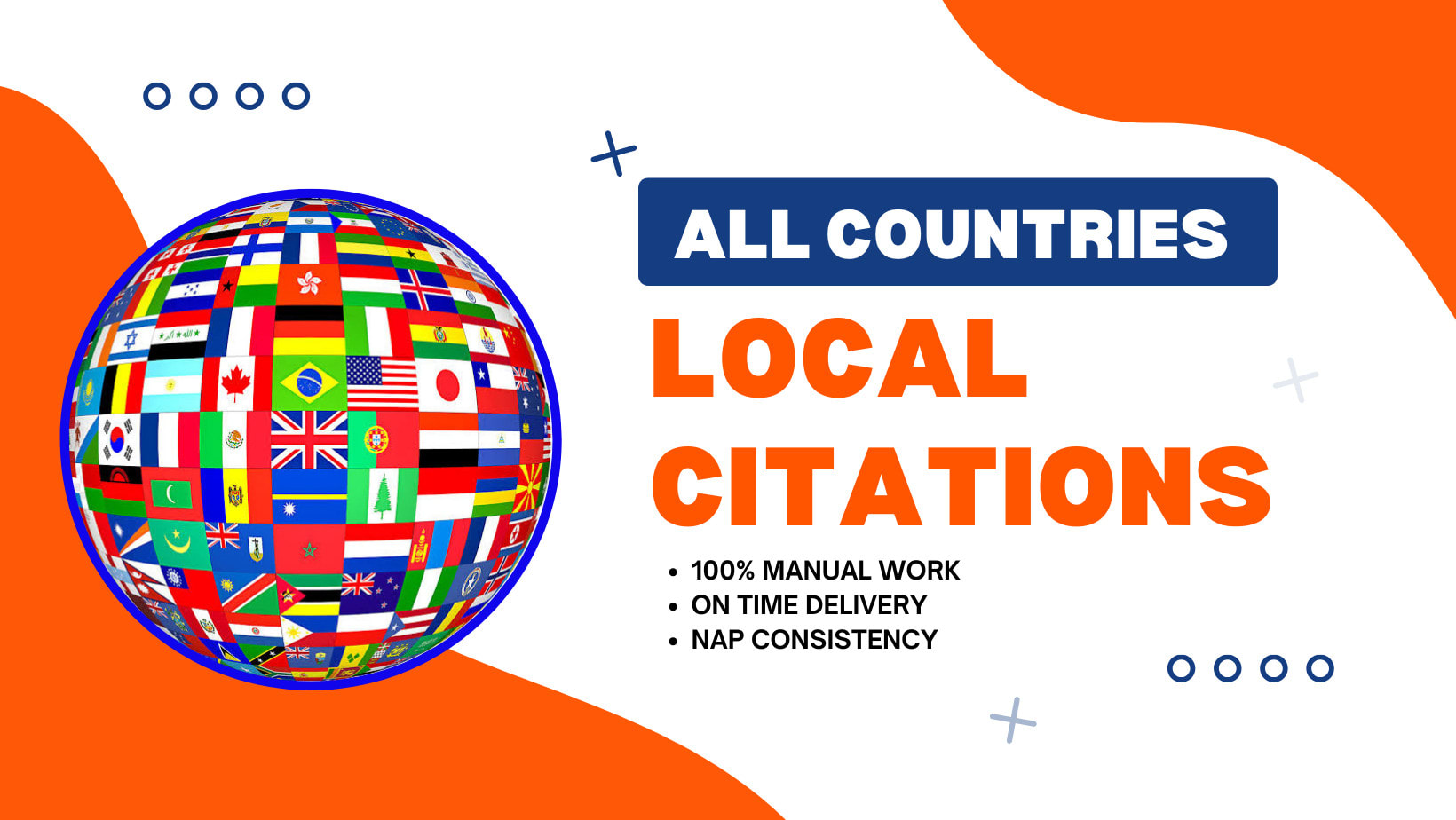 Get Top 120 all country local citations for local seo for GMB Ranking