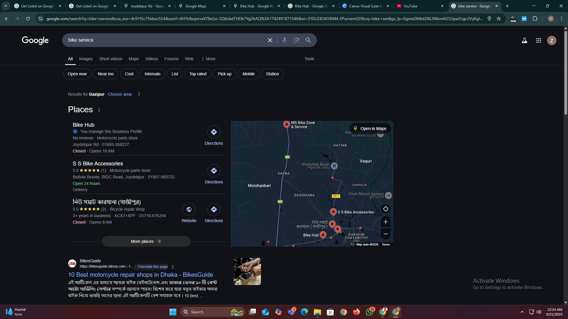 I will boost your local SEO with high-quality Google ...