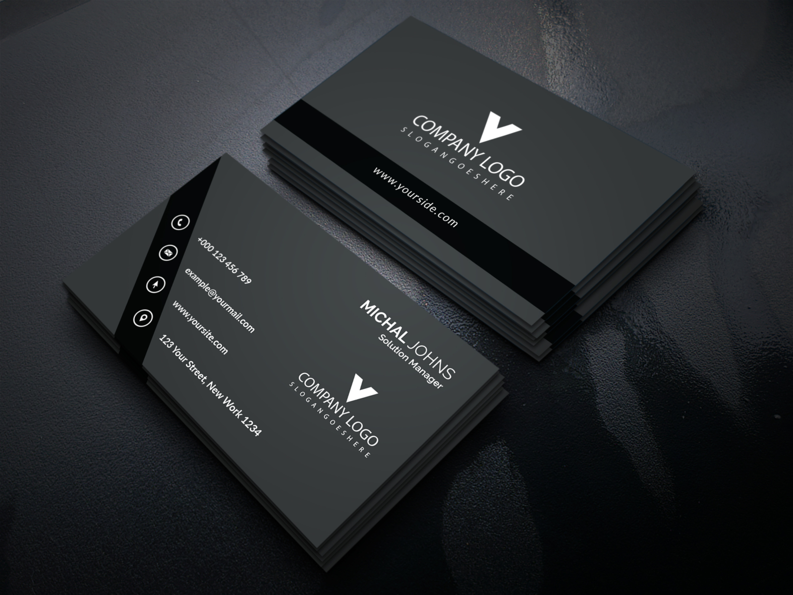 I Will Design Professional Modern Business Card for You