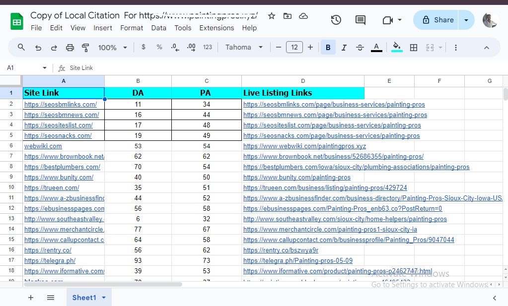 I will do 120 UK Local Citations for UK, new zealand, spain, denmark