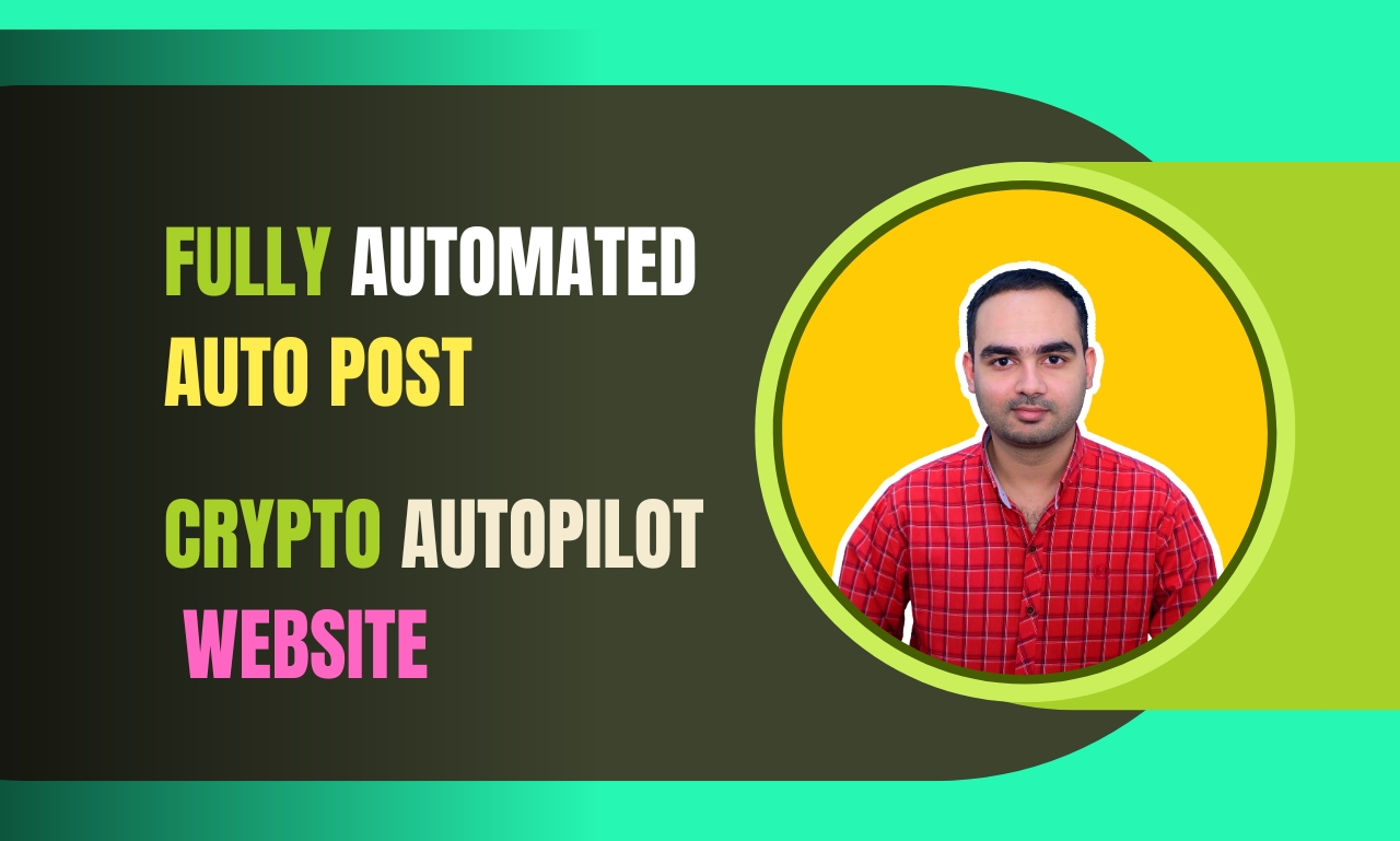 create automated website cryptocurrency