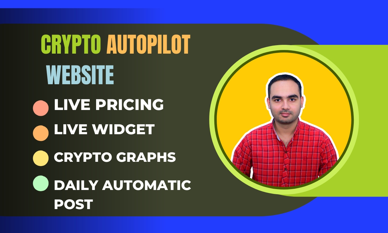create automated website cryptocurrency