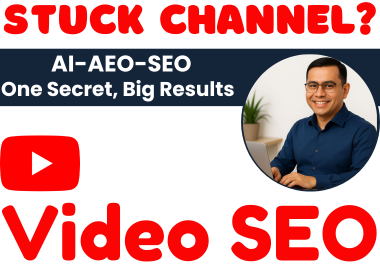I Will Audit and Fix Your YouTube SEO for Higher Ranking and Watch Time