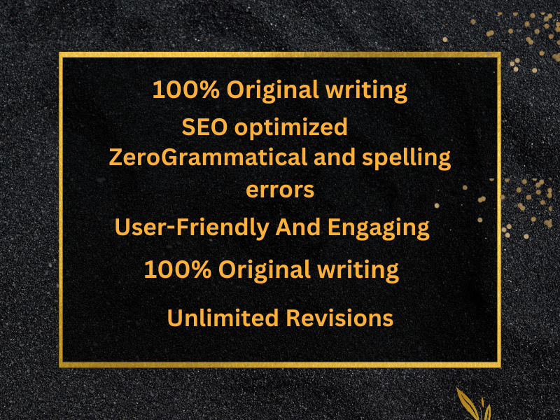 SEO-Optimized Content Writing for Your Website or Blog
