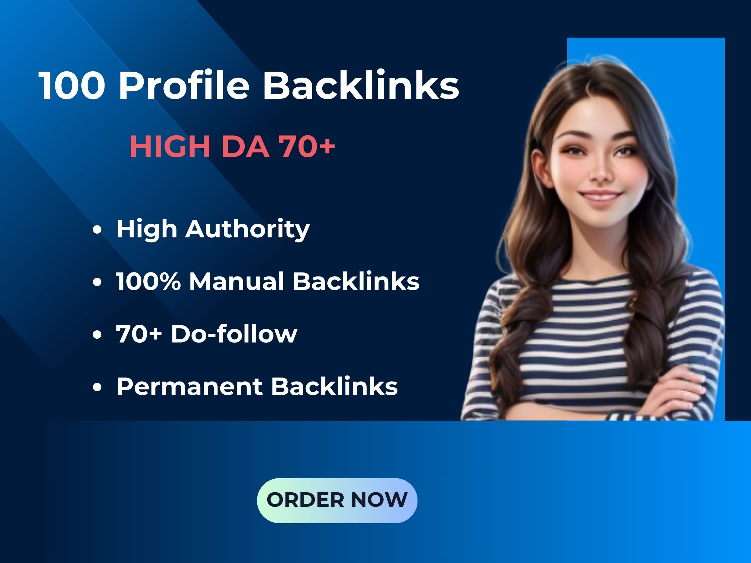 I Will Create 80+ High-Quality Do-Follow Profile Backlinks for your Website Ranking