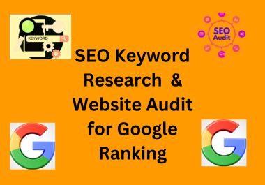 I will complete SEO keyword research and website audi...
