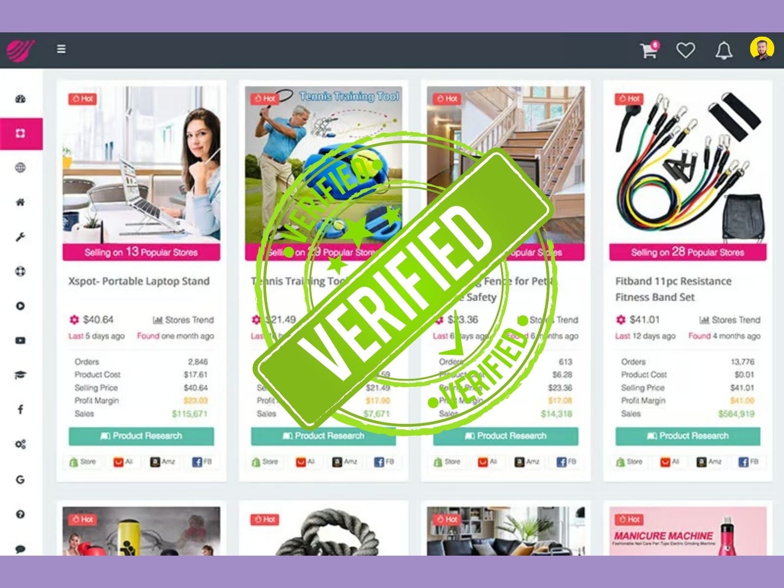 I will find Shopify Dropshipping Winning Products Research for Your Store