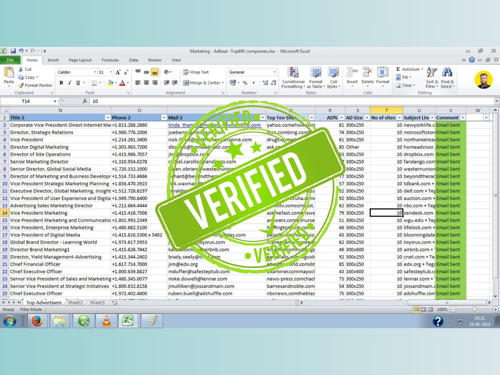 I will provide B2B Lead Generation for any Industry and Lead Prospecting