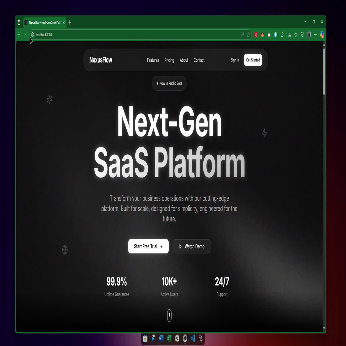 I will create a website for your business, startup