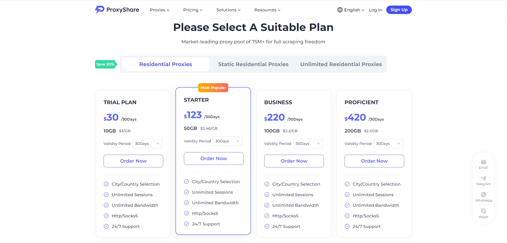 Best Residential Proxy offering data collection solutions.