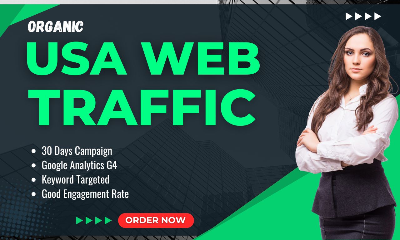 I will Drive 25,000 USA Web Traffic to your website f...