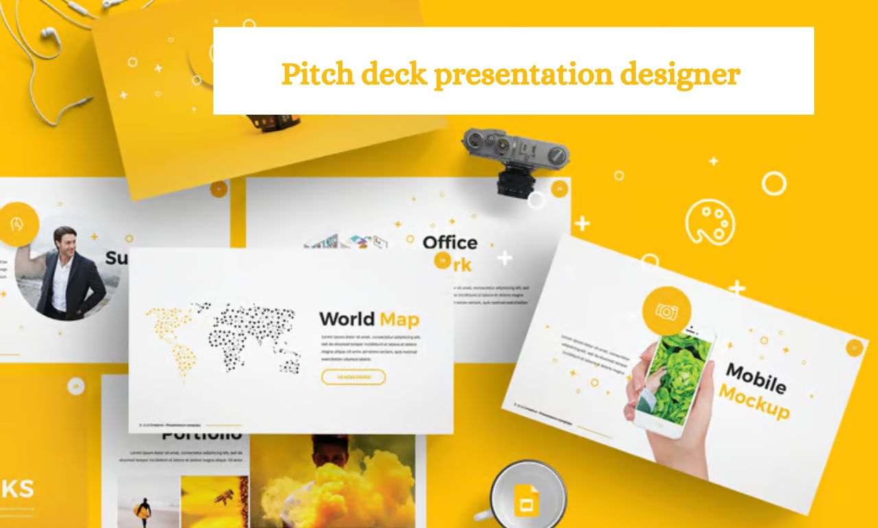 design stunning,amazing pitch deck