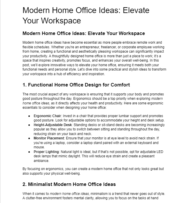 1000 words SEO optimized article writing and blog writing