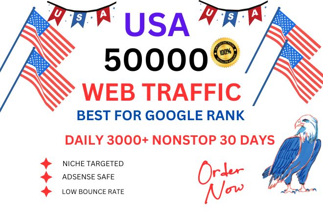 Boost Your Website's Rankings with 50,000 USA Organic...