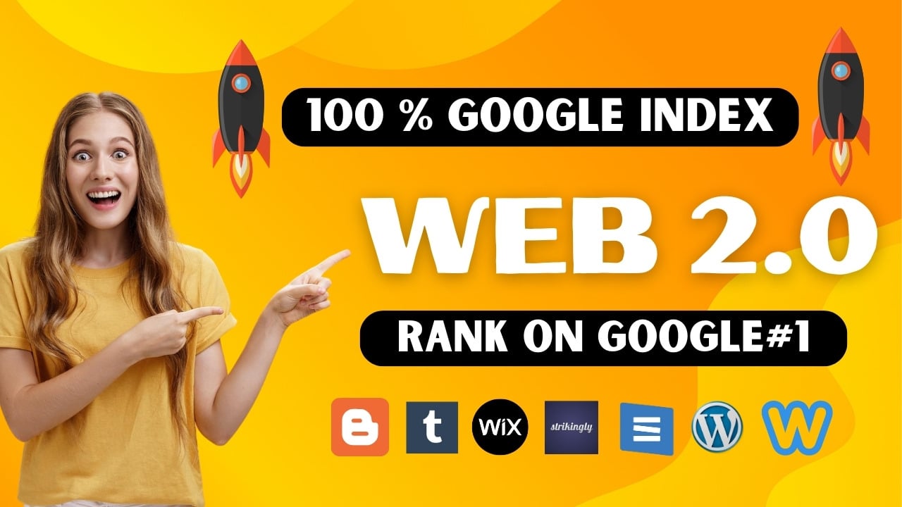 Create 150 Powerful and Safe Web 2.0 Backlinks for SEO Ranking Boost