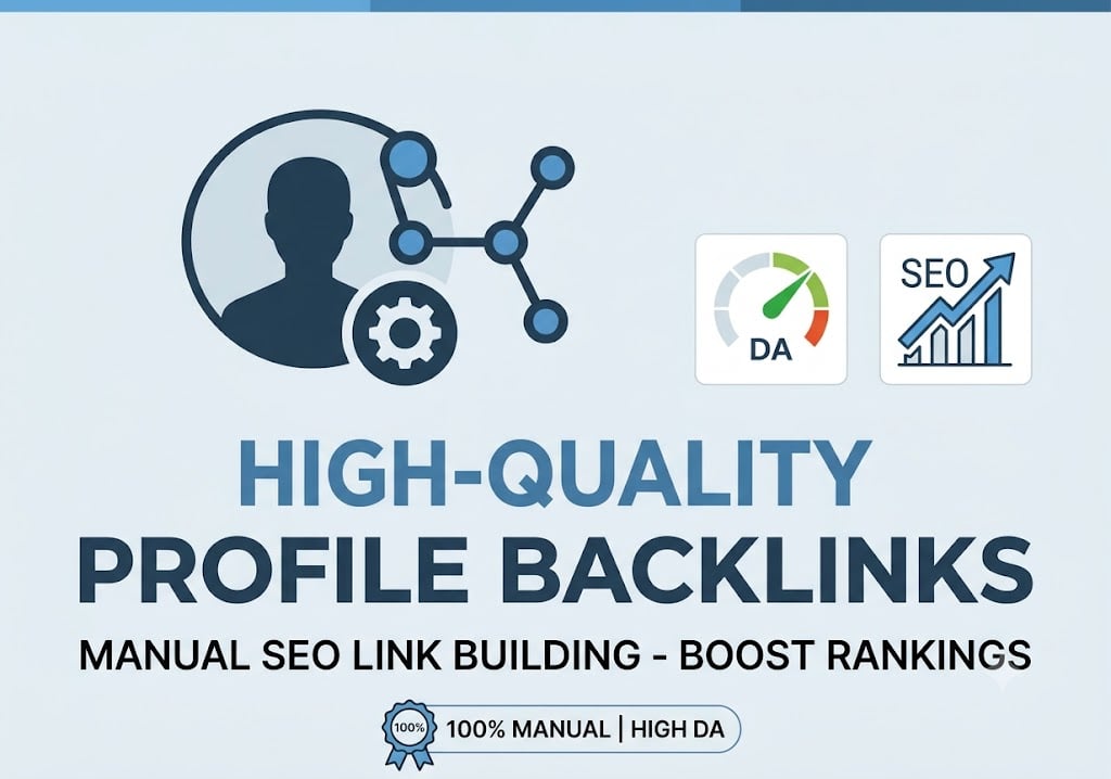 I will do high quality profile backlinks link buildin...
