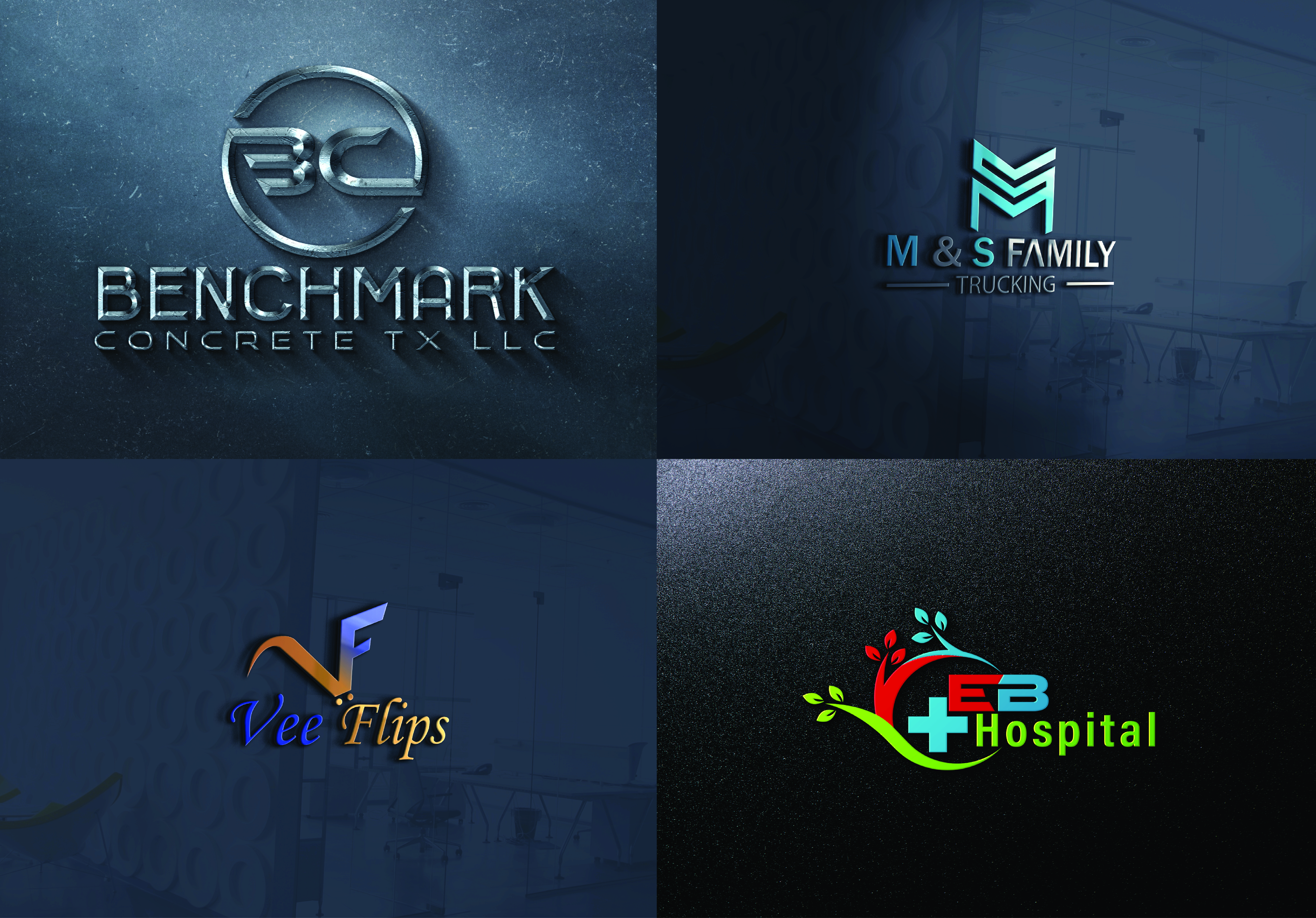 I will do creative minimalist business logo & graphic design