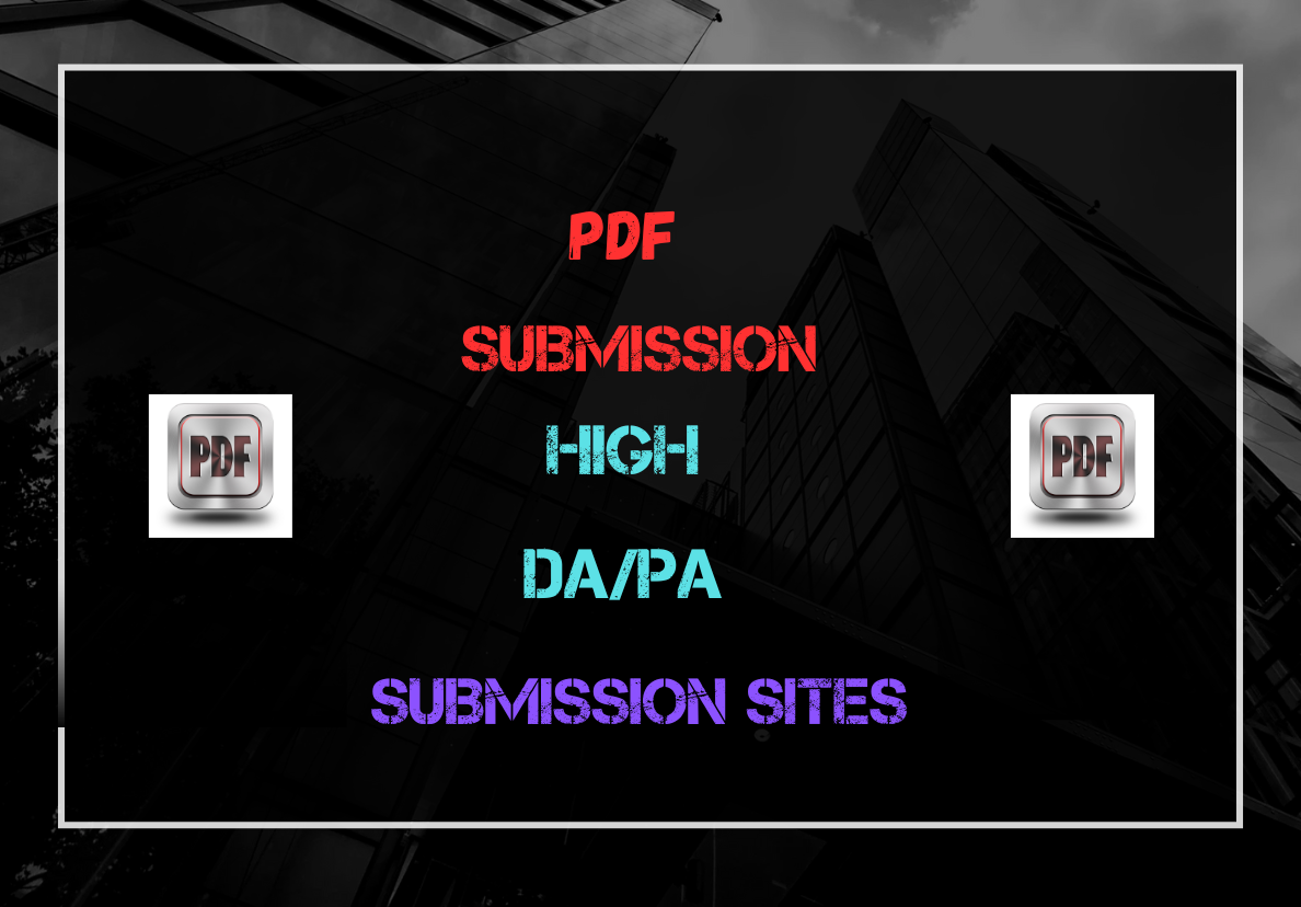 Professional PowerPoint & PDF Submission Services to 30 High-Authority Sites