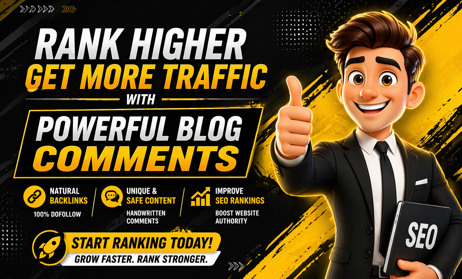 Build 500 Manual High Authority DoFollow Blog Comment Backlinks