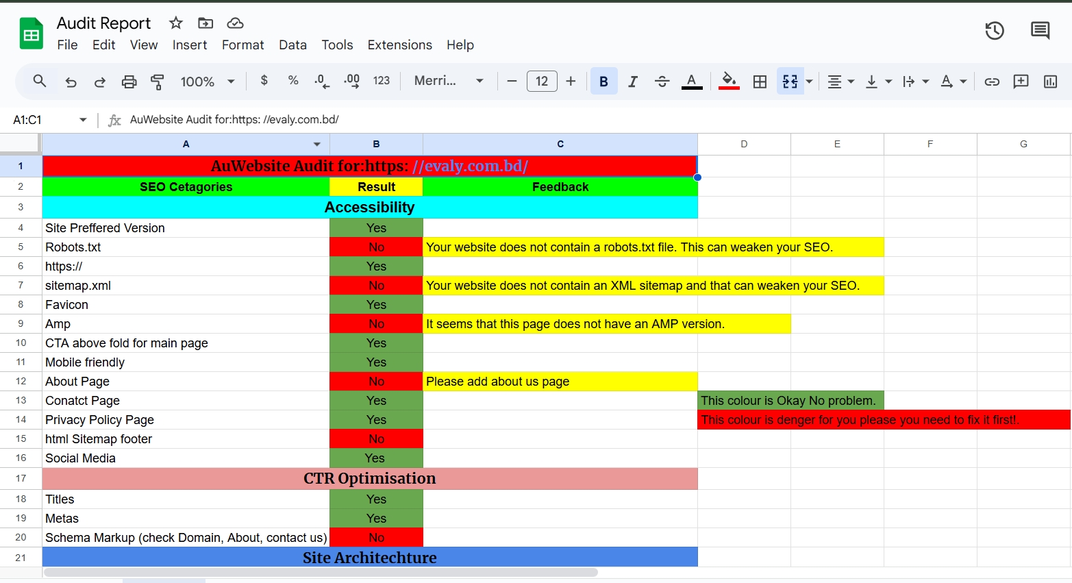 I will provide SEO audit, action plan and on page optimization