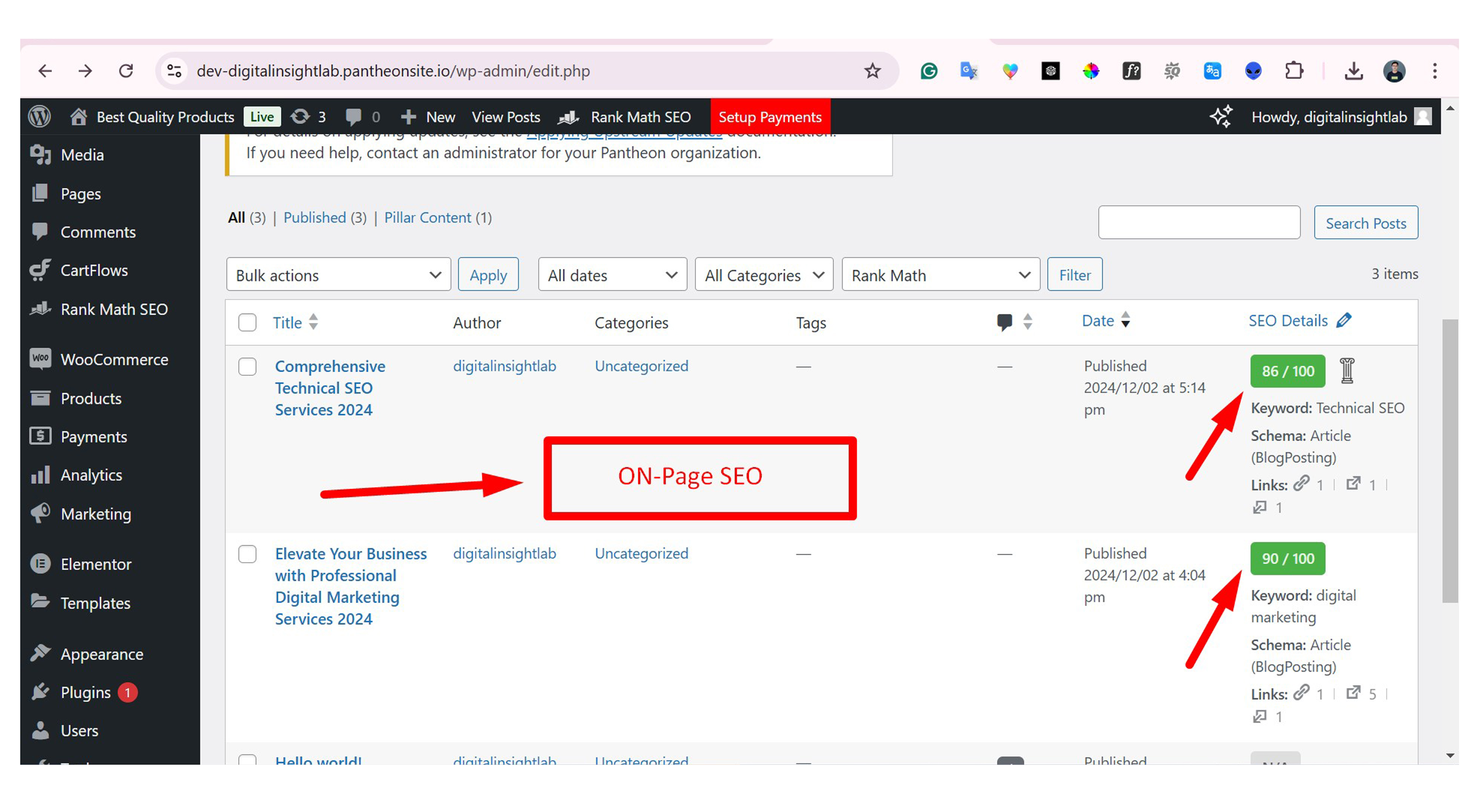  I Will Do Advance On-Page SEO Optimization for Higher Search Top Google Rankings