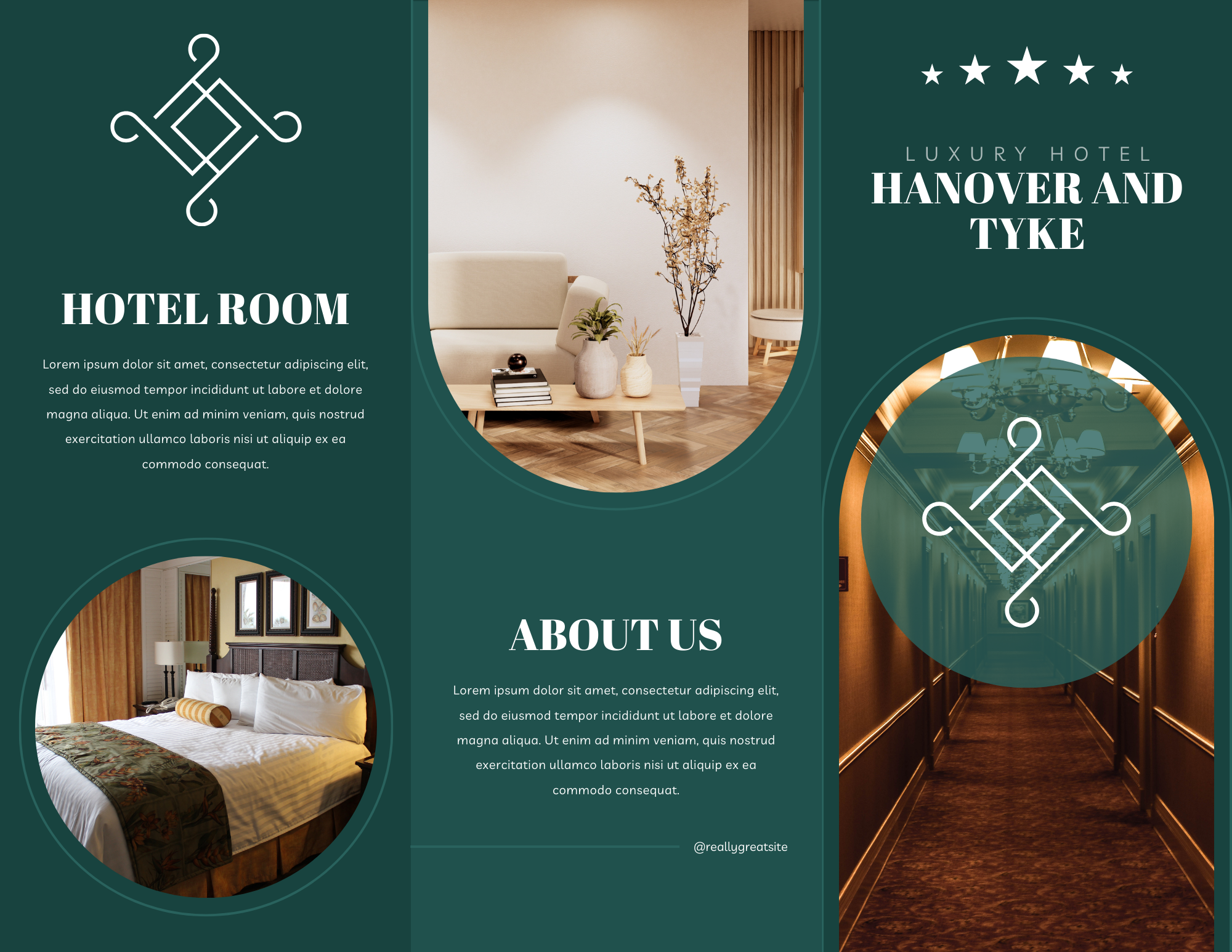 Your Will get a Professional Trifold Brochure Designs