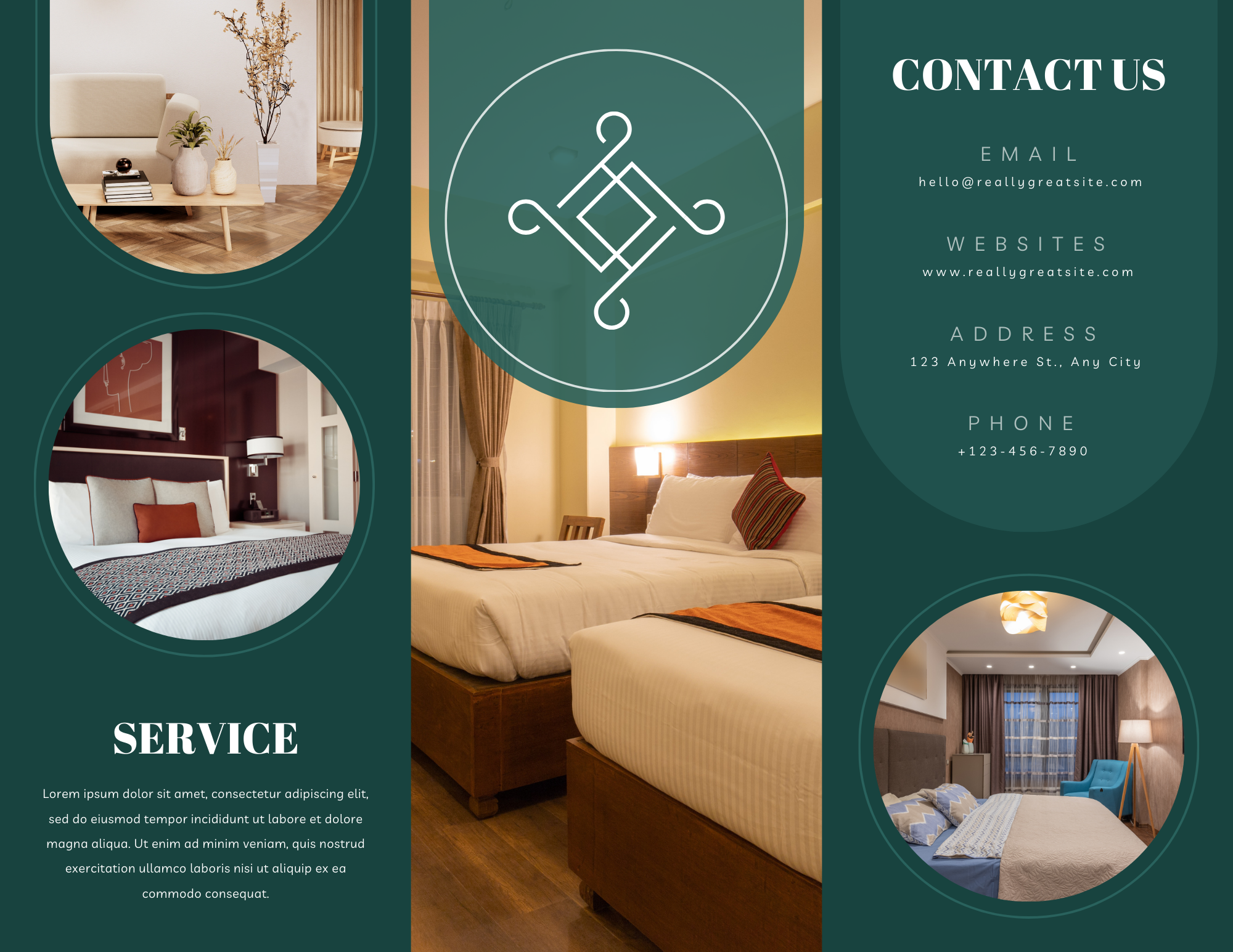 Your Will get a Professional Trifold Brochure Designs