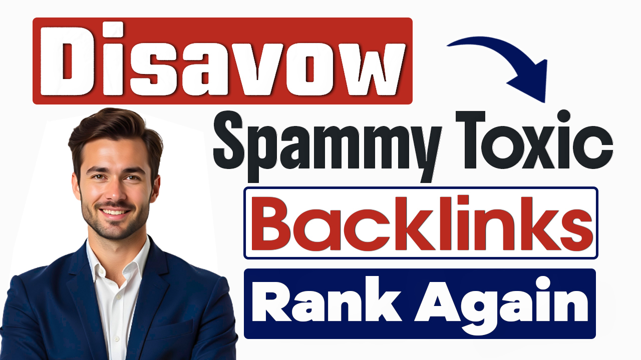 Disavow Toxic Backlinks, Spammy Links & Lower Sp...