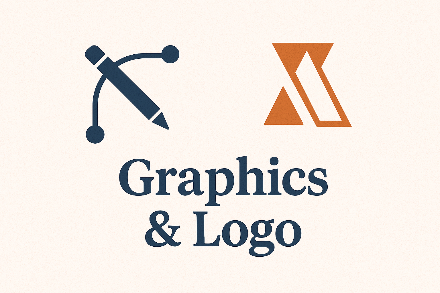 Custom logo & graphic design for social media, business & branding