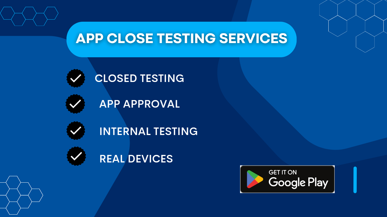 I will provide 20 testers for google app play close testing