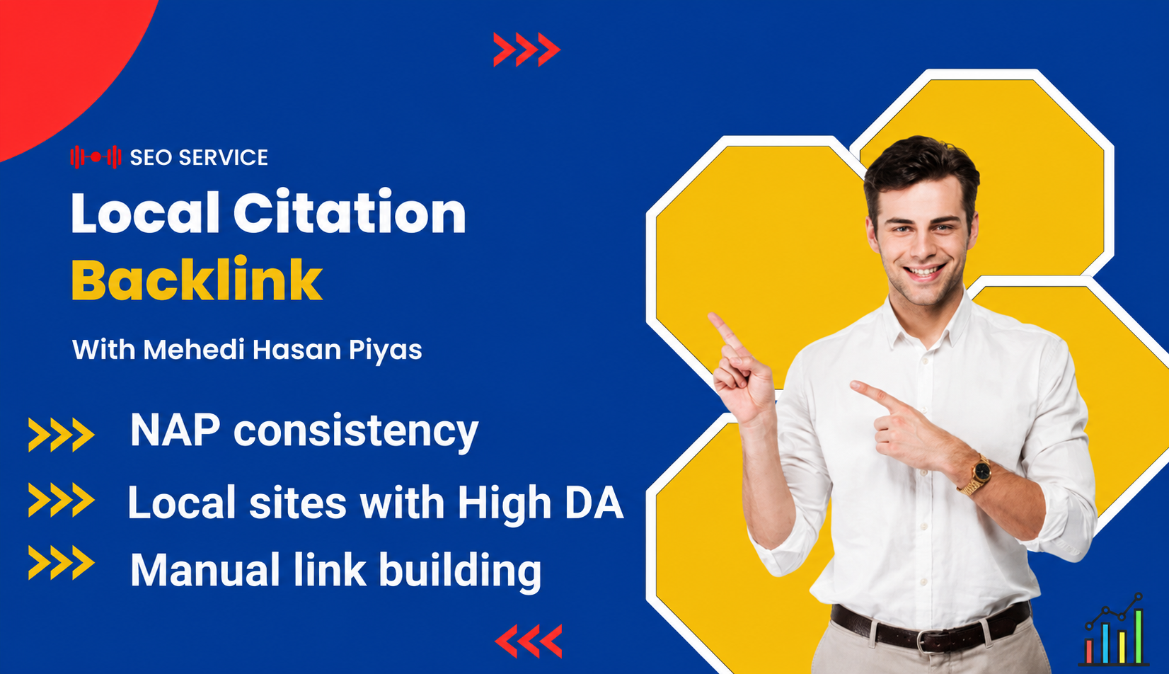 High Authority 100 Local Citation Backlinks to improve Local SEO performance