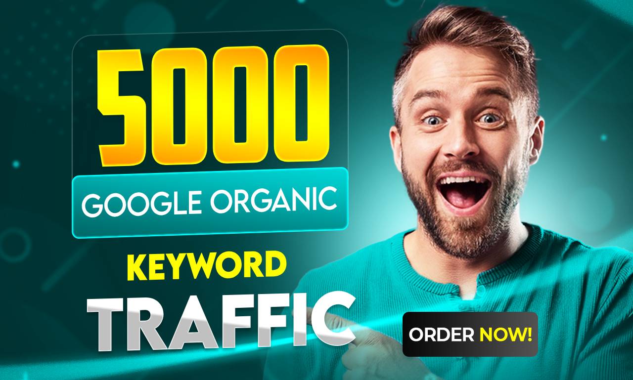 Get 5,000+ keyword targeted Traffic to Rank Website 