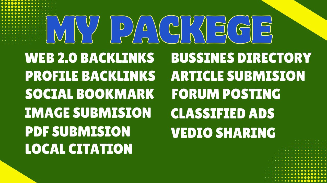 I will do complete website monthly off page service by authority dofollow SEO backlinks
