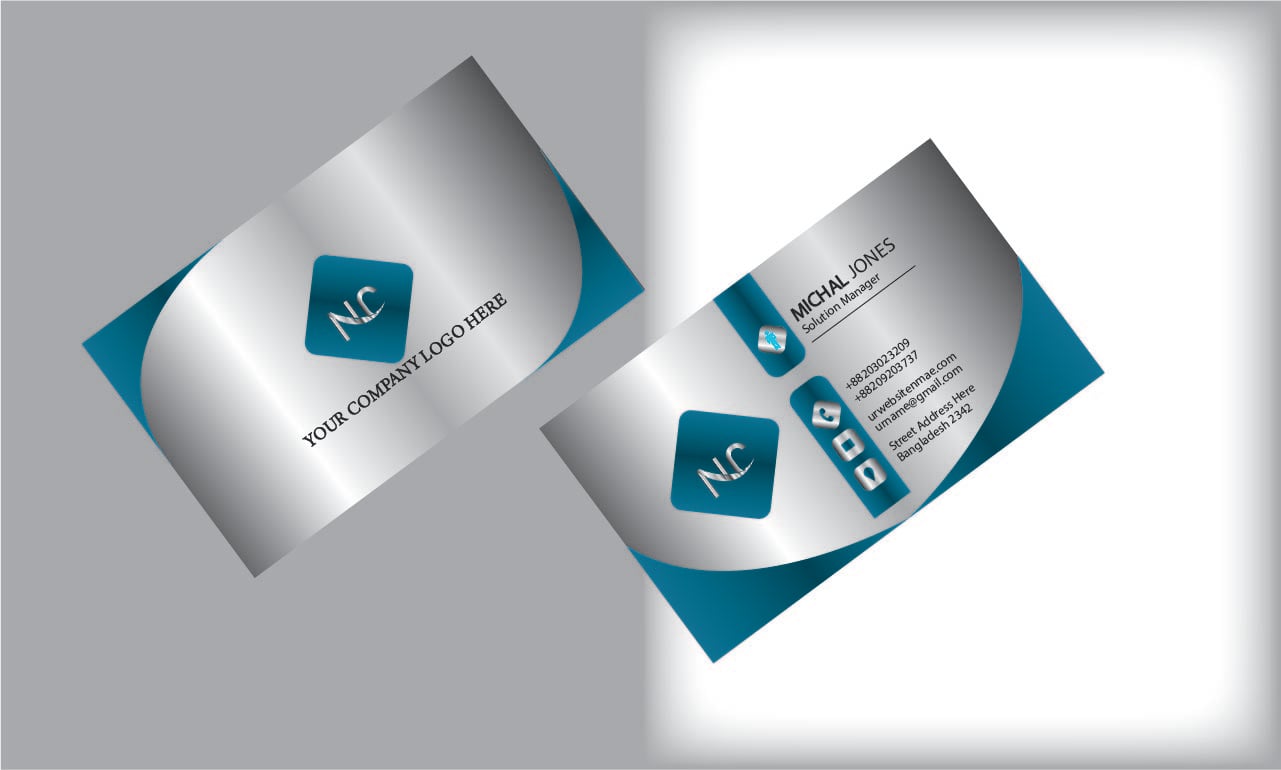I Will Design a Professional and Eye-Catching Visiting Card