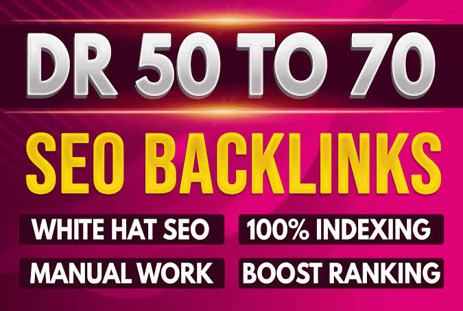 Build 50 Unique Permanent Backlinks on High DR 50+ Si...